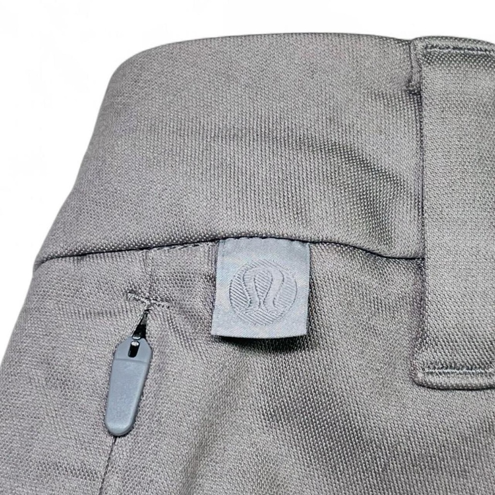 Lululemon Commission Pant Slim Oxford Gull Grey/White Men’s Size W34 L32 Golf - Picture 9 of 12